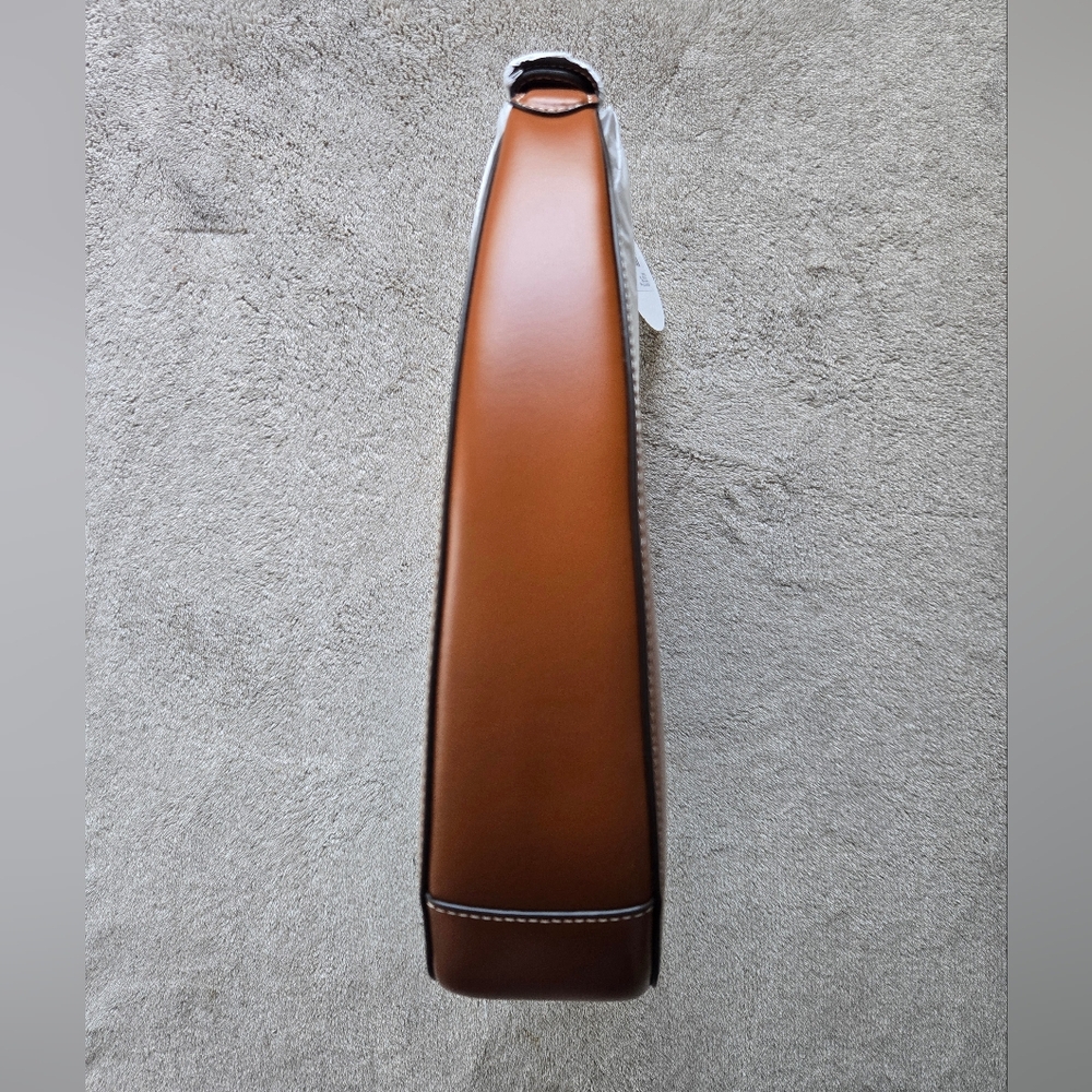 STAUD Polished Crescent Moon Shoulder Bag in Tan - Picture 8 of 15